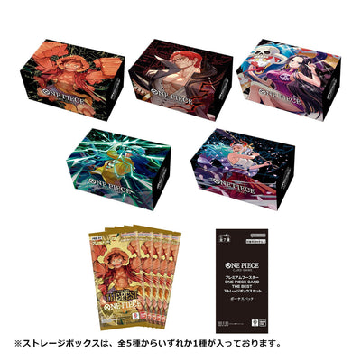 One Piece Card Game - Premium Booster One Piece Card The Best [PRB01] - Storage Box Set