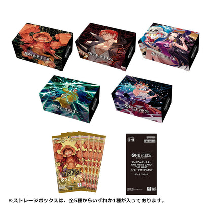 ONE PIECE CARD GAME - PREMIUM BOOSTER ONE PIECE CARD THE BEST [PRB01] - STORAGE BOX SET