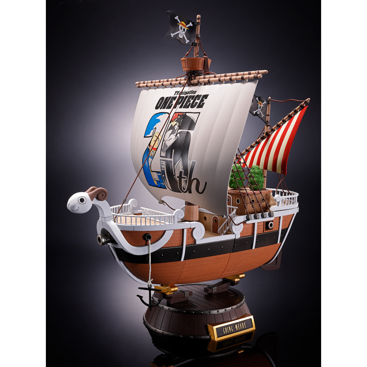 ONE PIECE CHOGOKIN ANIME 25TH ANNIVERSARY MEMORIAL EDITION - GOING MERRY FIGURE