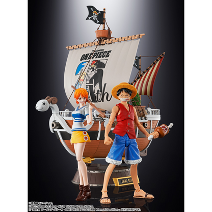 ONE PIECE CHOGOKIN ANIME 25TH ANNIVERSARY MEMORIAL EDITION - GOING MERRY FIGURE