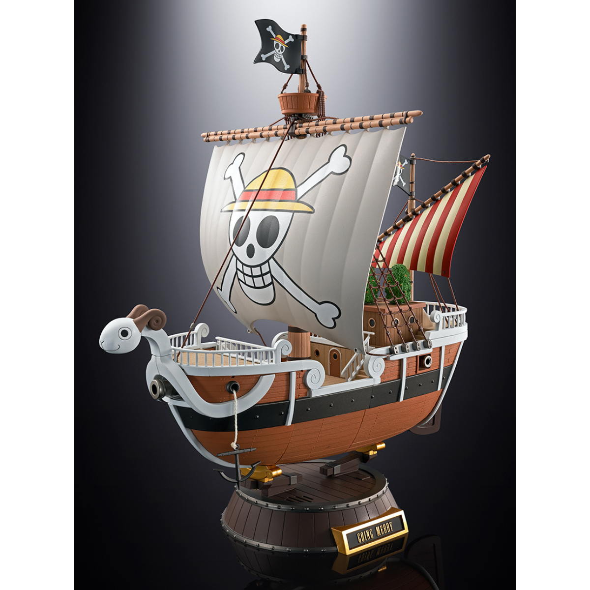 ONE PIECE CHOGOKIN ANIME 25TH ANNIVERSARY MEMORIAL EDITION - GOING MERRY FIGURE