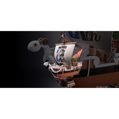 ONE PIECE CHOGOKIN ANIME 25TH ANNIVERSARY MEMORIAL EDITION - GOING MERRY FIGURE