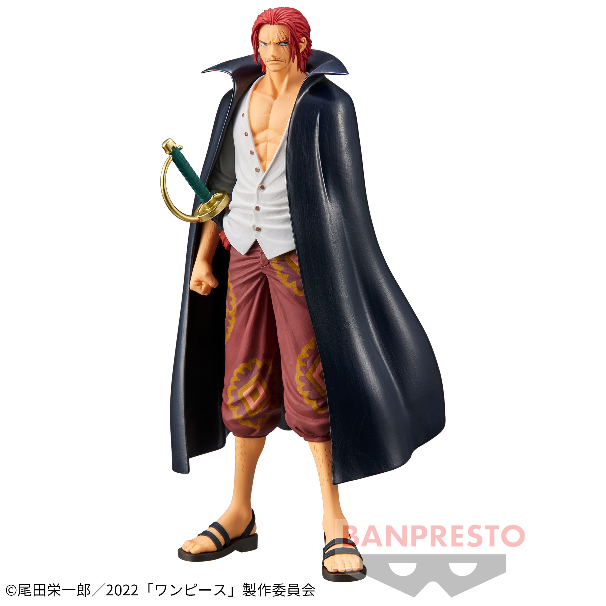 ONE PIECE DXF THE GRANDLINE SERIES - THE GRANDLINE MEN VOL.2 SHANKS (RED HAIR)