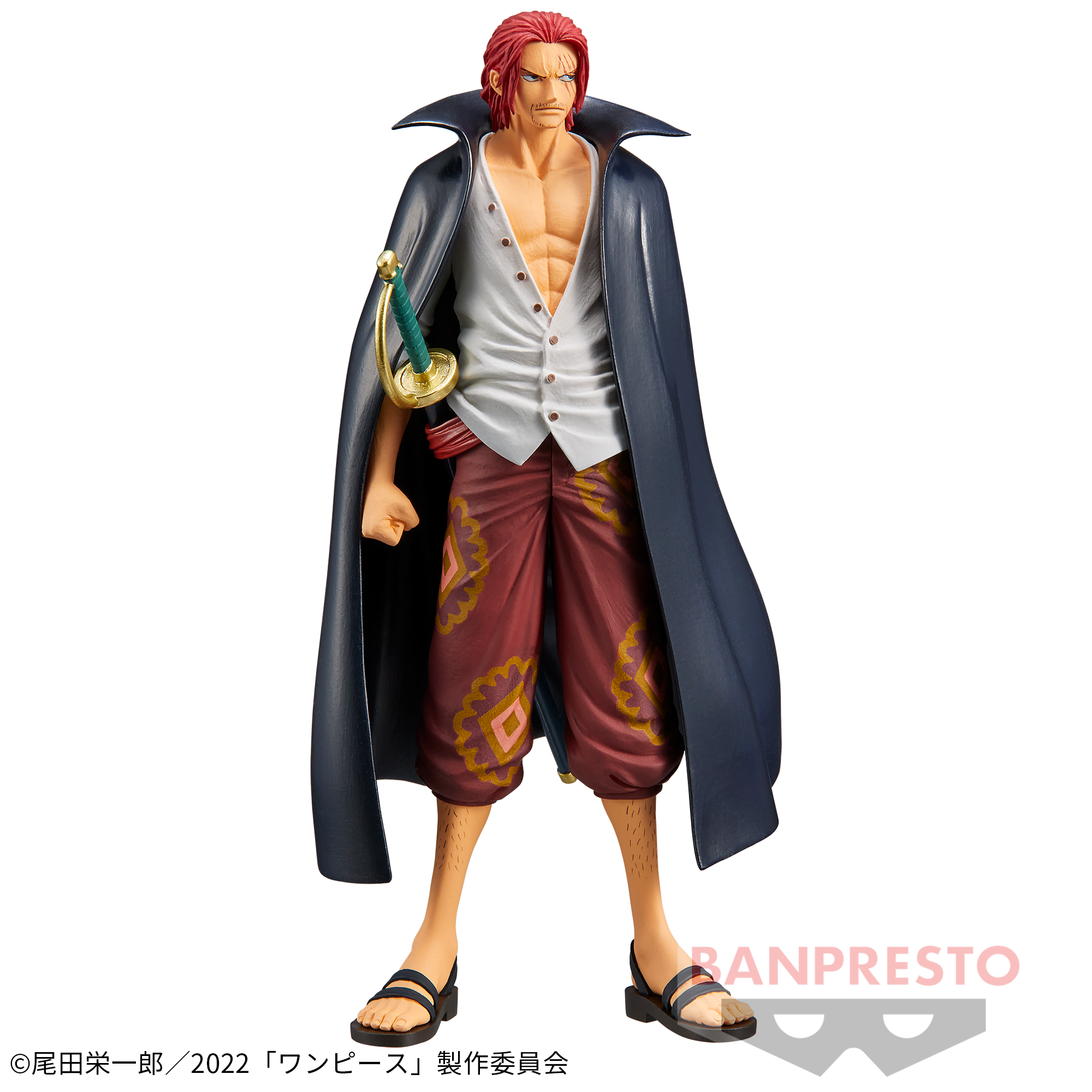 ONE PIECE DXF THE GRANDLINE SERIES - THE GRANDLINE MEN VOL.2 SHANKS (RED HAIR)