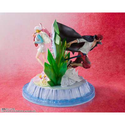 One Piece Figuarts Zero Extra Battle - Shanks and Uta One Piece Film Red Ver.