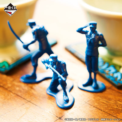 ONE PIECE FIGURE ICHIBAN KUJI ABSOLUTE JUSTICE - E PRIZE - Set of 24 Navy Soldier Figures