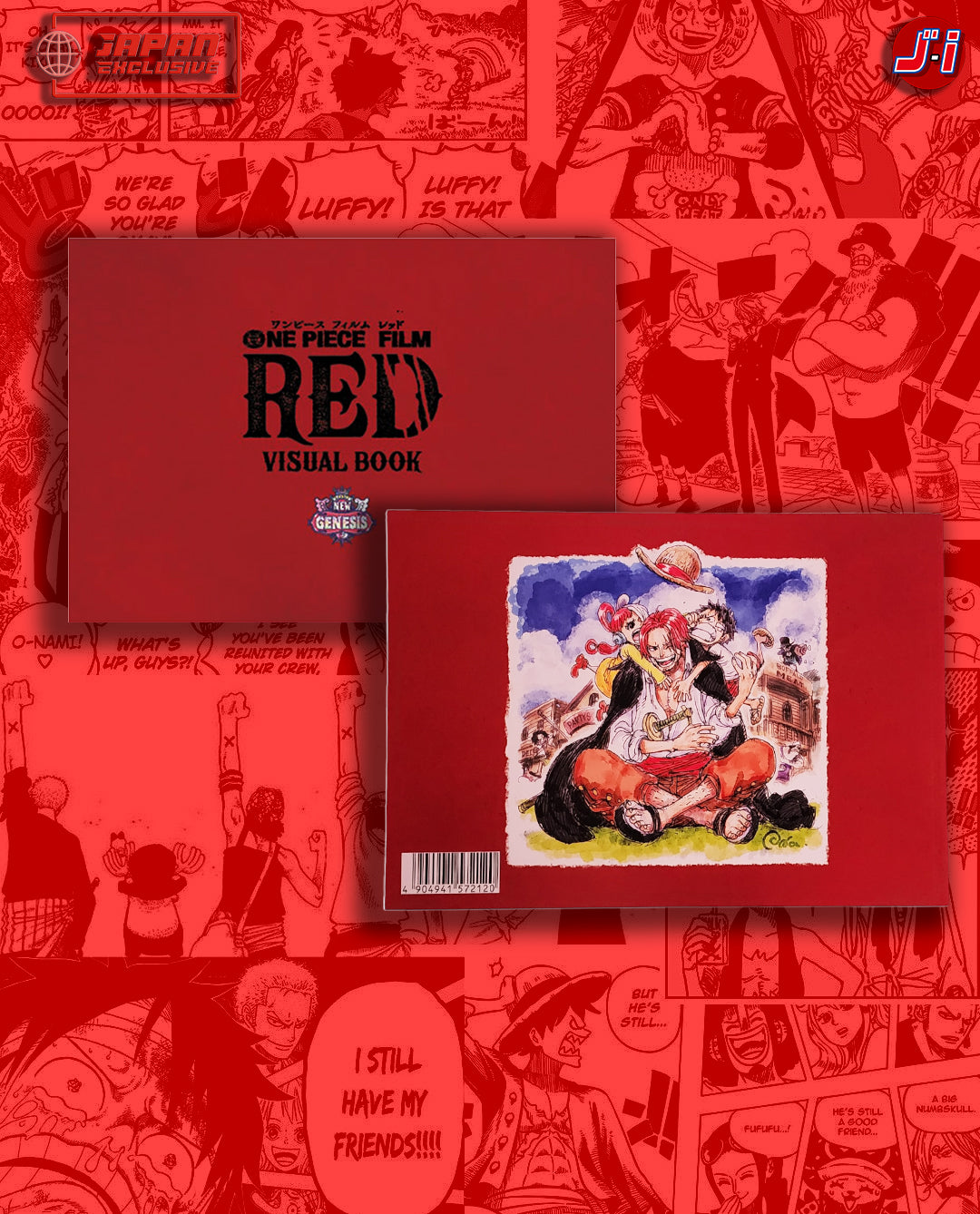 One Piece Film Red Commemorative Encore Screening Visual Book Jumpichiban 5469