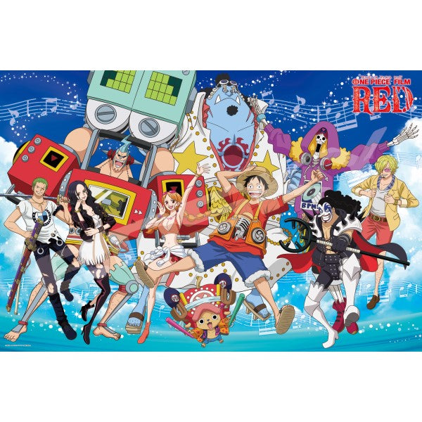 ONE PIECE FILM RED Jigsaw Puzzle 1000 Pieces [Straw Hat Crew (FES)] 1000-589