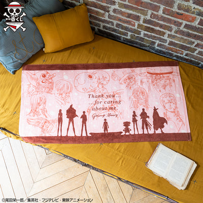 One Piece Goods - Ichiban Kuji Emotional Stories - Prize E - Revible Moment - Big Size Towel -