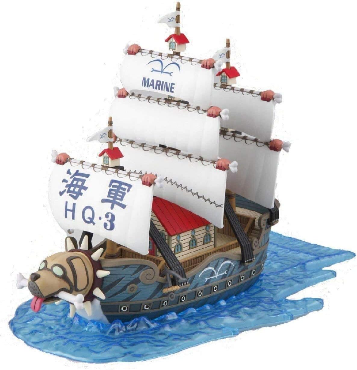 ONE PIECE GREAT SHIP COLLECTION GARP'S BATTLESHIP