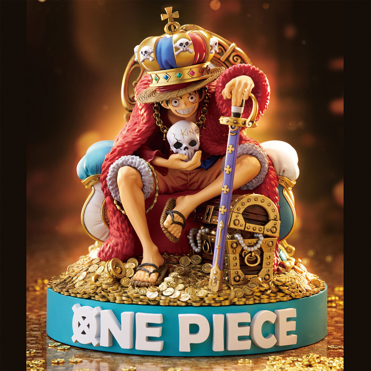 ONE PIECE SUPER MASTER STARS DIORAMA - KING MONKEY.D.LUFFY