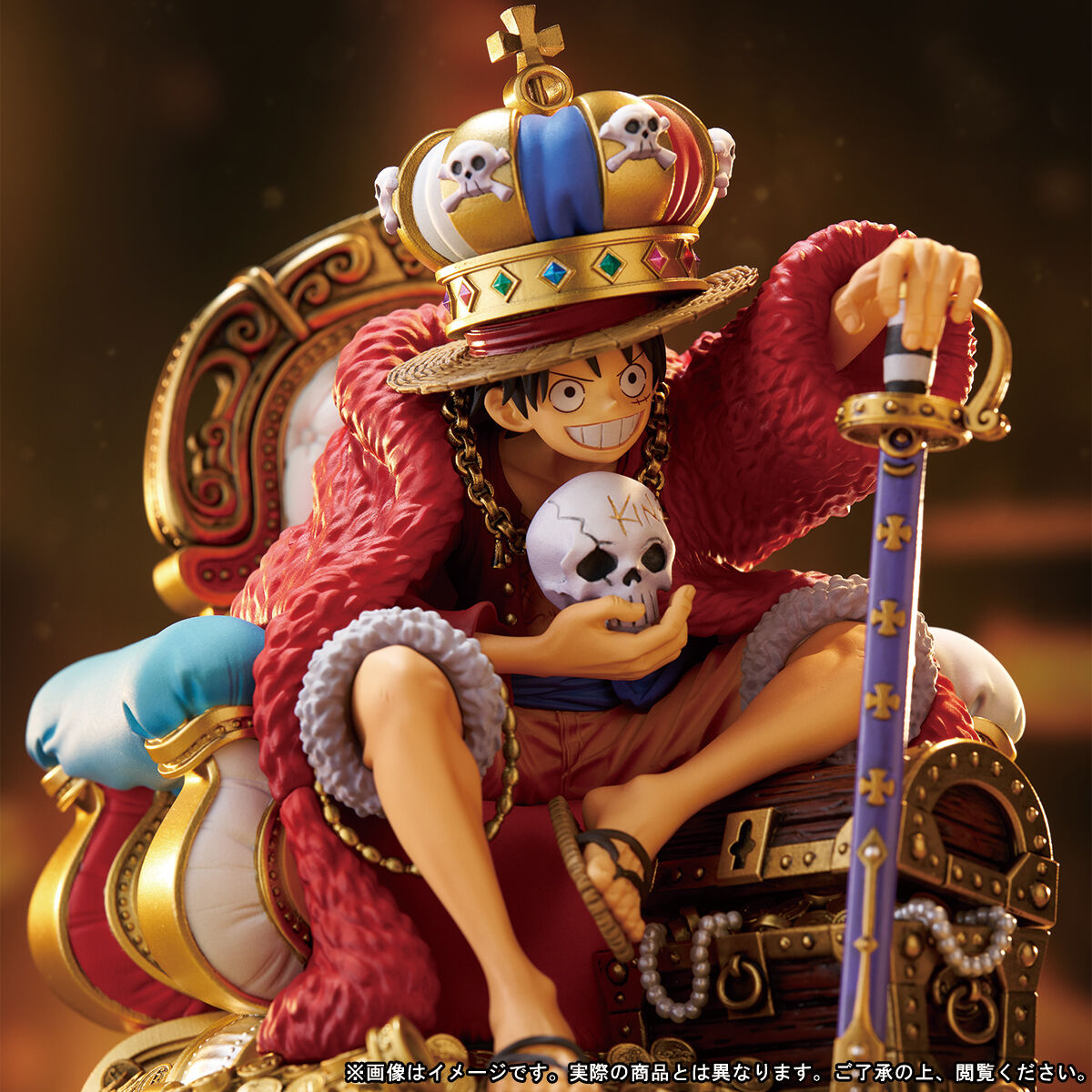 ONE PIECE SUPER MASTER STARS DIORAMA - KING MONKEY.D.LUFFY