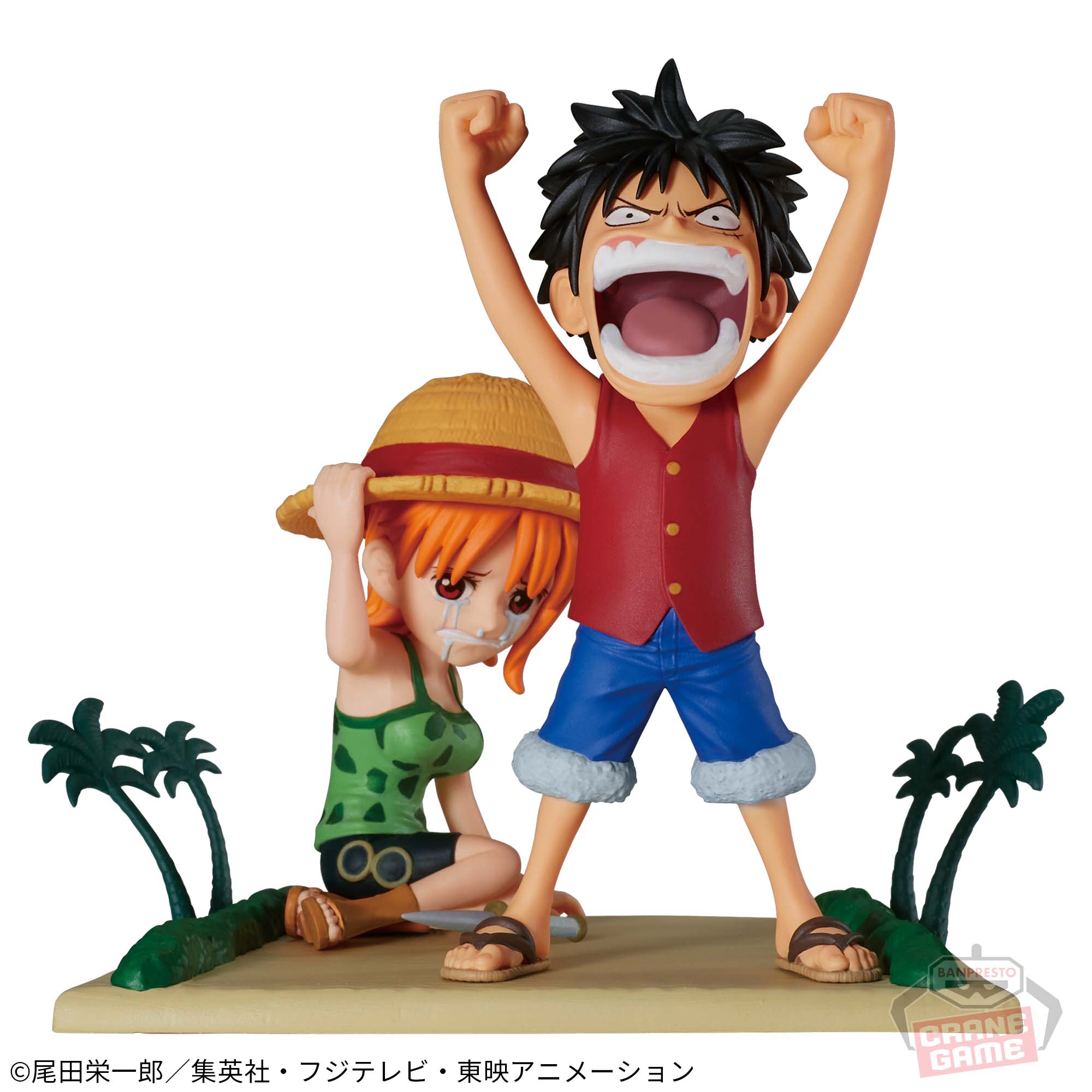 ONE PIECE WORLD COLLECTABLE FIGURE LOG STORIES - MONKEY D. LUFFY & NAMI - "OF COURSE!!!!!"