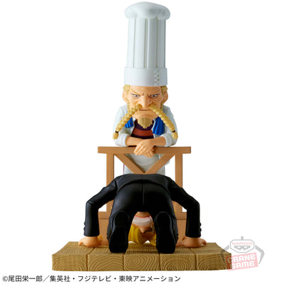 One Piece World Collectable Figure Log Stories -Sanji & Zeff- "Thank You So Much for Your Help!!!"