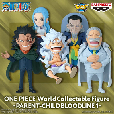 One Piece World Collectible Figures - Parent and Child Bloodline I Complete Set of 5 Types