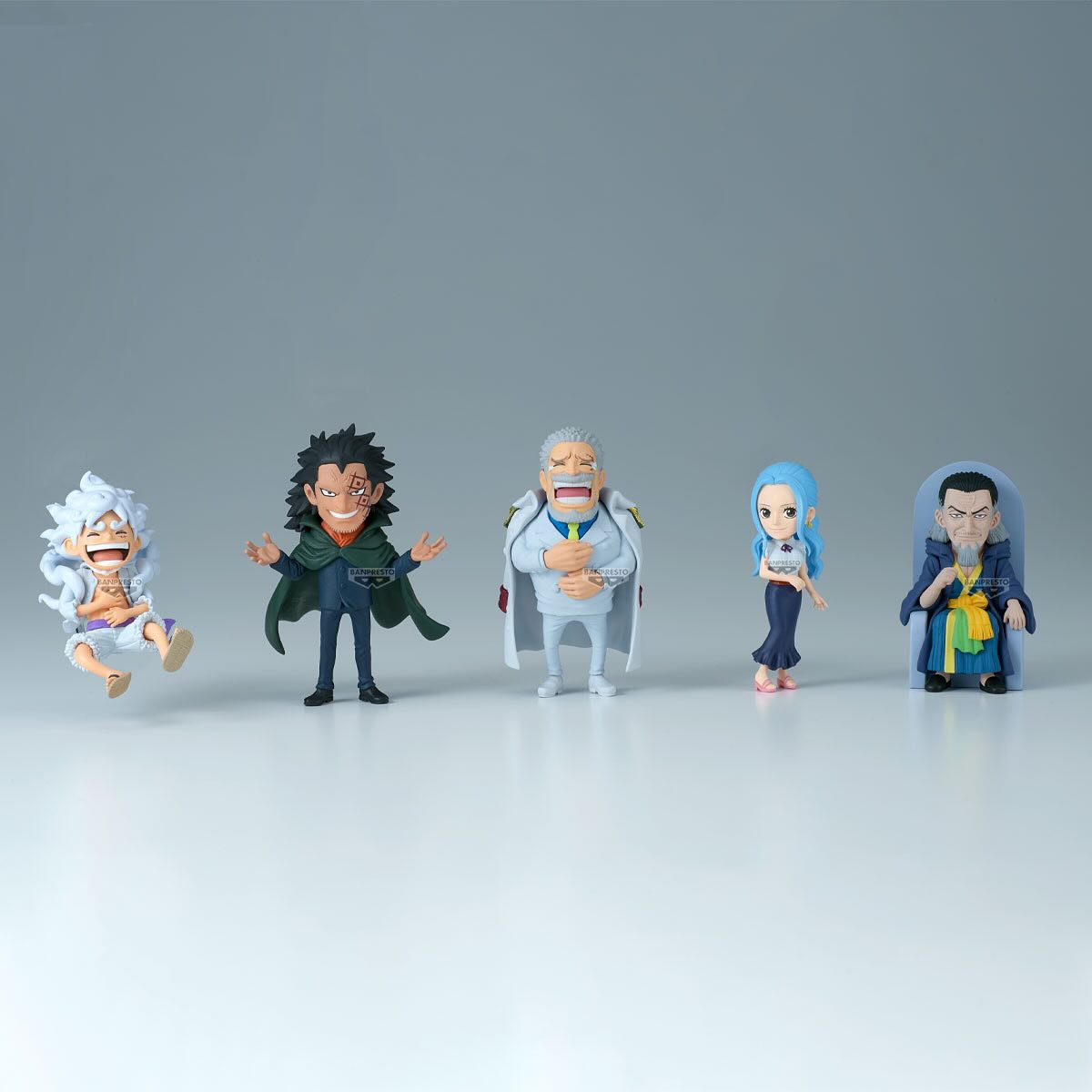 ONE PIECE WORLD COLLECTIBLE FIGURES - PARENT AND CHILD BLOODLINE I COMPLETE SET OF 5 TYPES