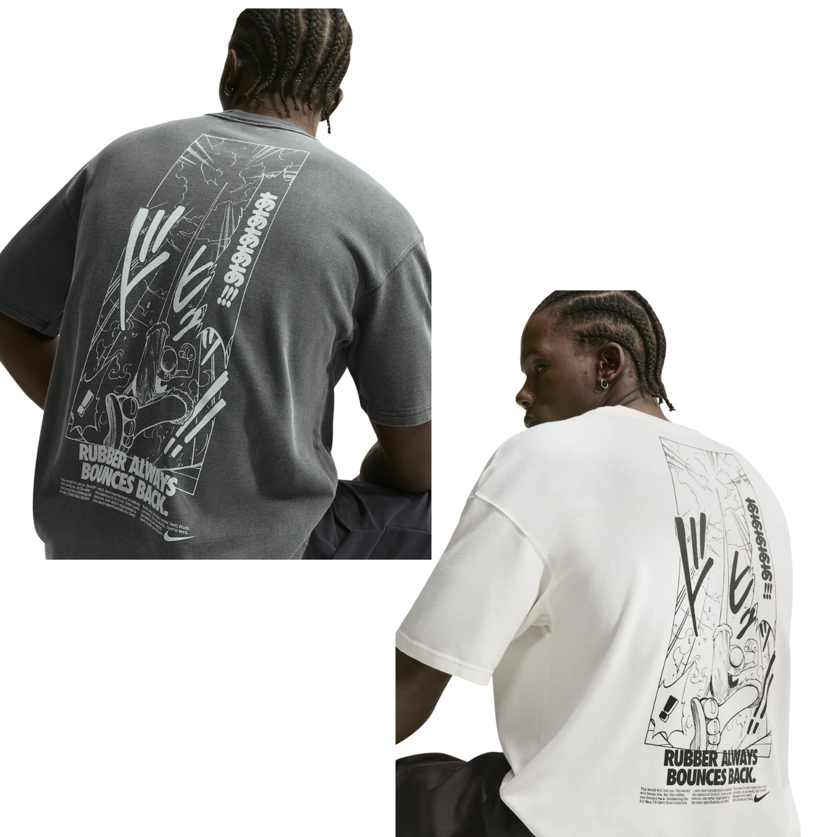 ONE PIECE x Nike Collaboration - Nike Solo Swoosh T-Shirt Gum Gum Battle Axe (2 Types)