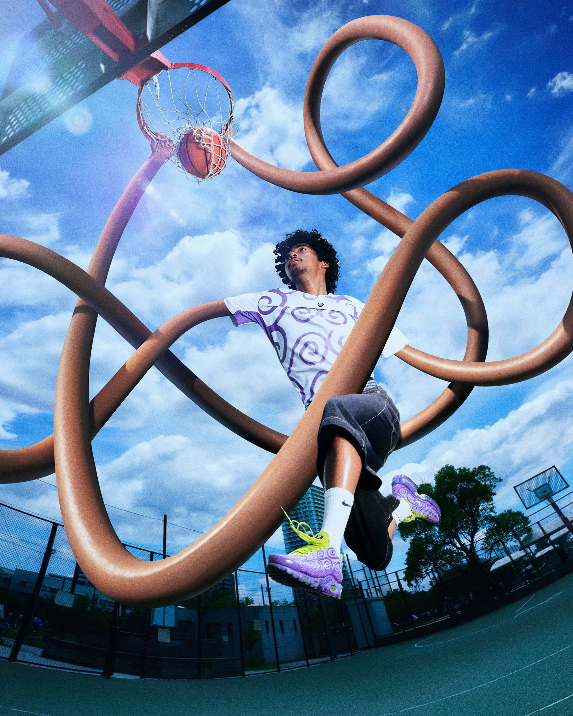 ONE PIECE x Nike Collaboration - SS Jersey GumGum