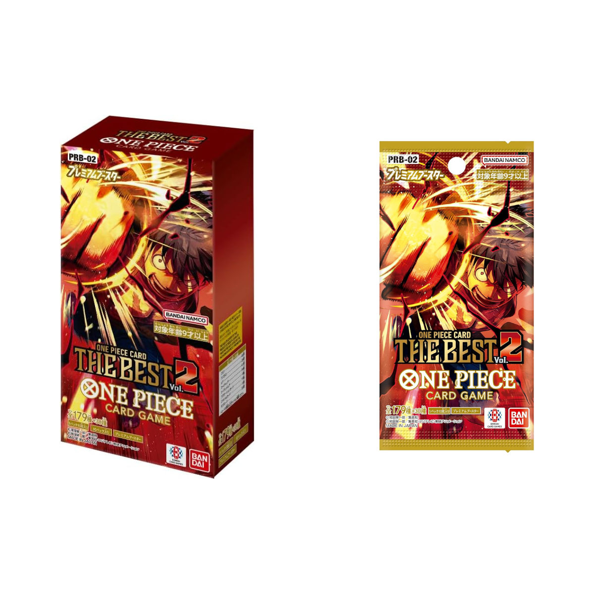 ONE PIECE CARD GAME - Premium Booster THE BEST [PRB02] (BOX)