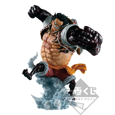 ONE PIECE FIGURE ICHIBAN KUJI BATTLE SELECTION - B PRIZE - LUFFY GEAR 4 SARUO/KONG GUN VER.