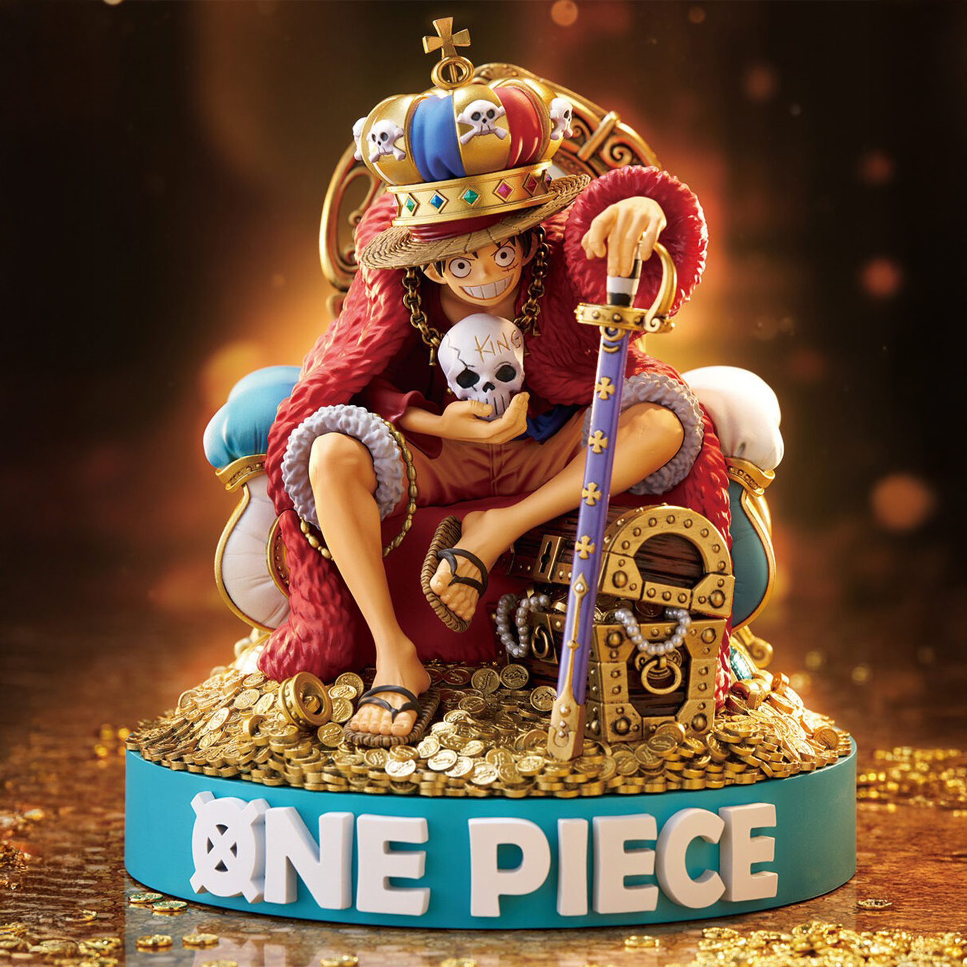 【格安saleスタート】 ONE PIECE SUPER MASTER STARS DIORAMA - KING MONKEY.D.LUFFY コミック・アニメ