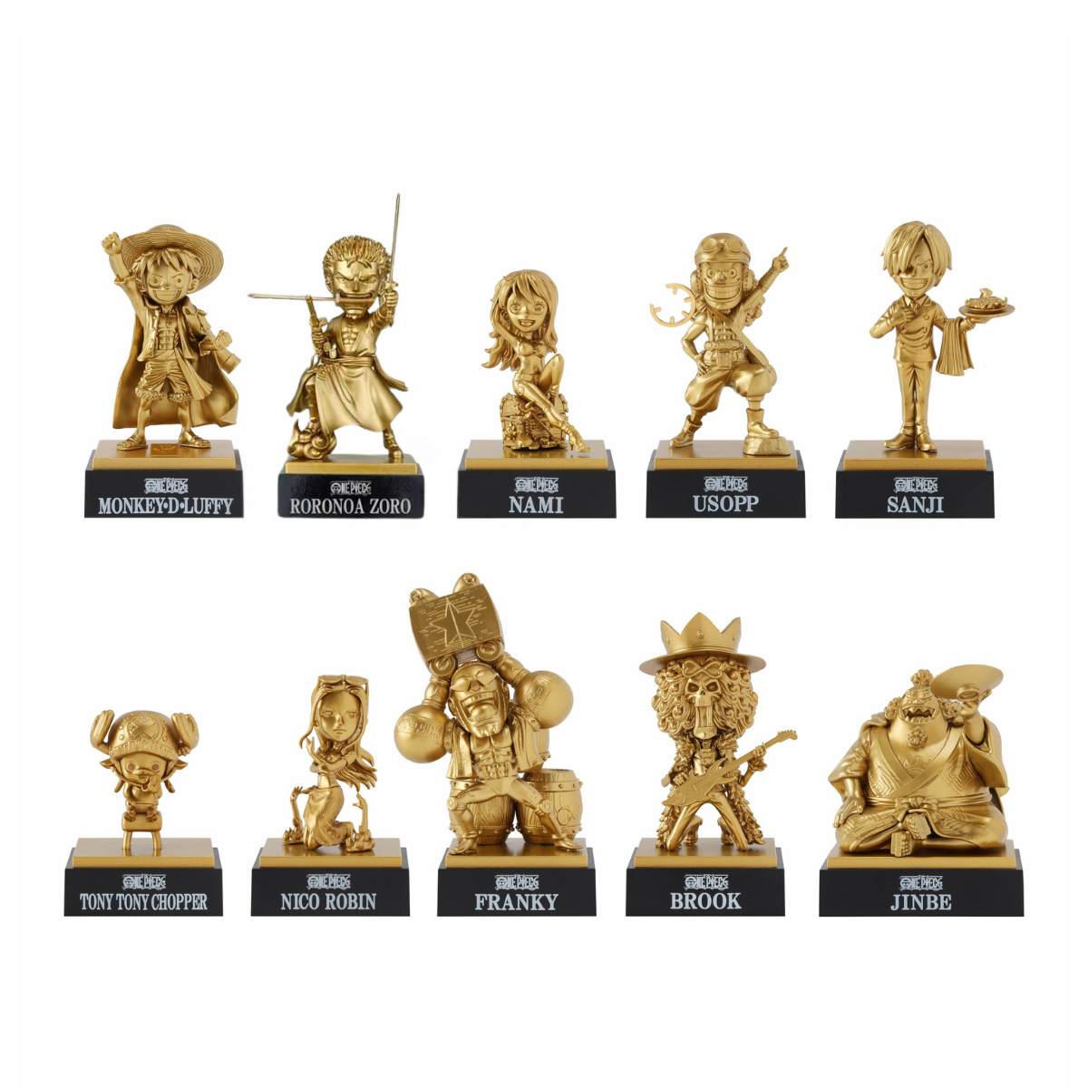 ONE PIECE World Collectible Figure (WCF) Kumamoto Reconstruction Project - FULL SET 10 Pcs