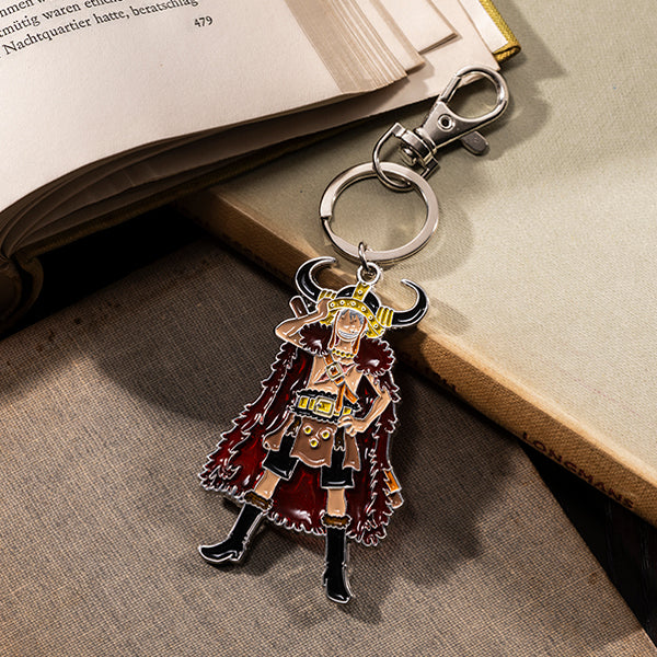 [Special Bundle] One Piece - One Piece 115 Jump Comics + Elbaph Stained Glass Style Metal Keychain Luffy