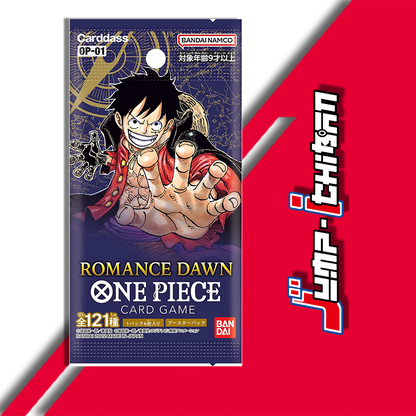BANDAI ONE PIECE CARD GAME ROMANCE DAWN OP-01 (BOOSTER) – JumpIchiban BANDAI ONE PIECE CARD GAME ROMANCE DAWN OP-01 (BOOSTER) – JumpIchiban
