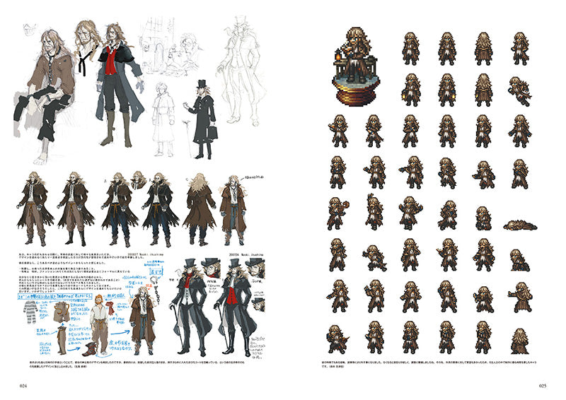 Octopath Traveler Design Works - The Art Of Octopath 2020-2023
