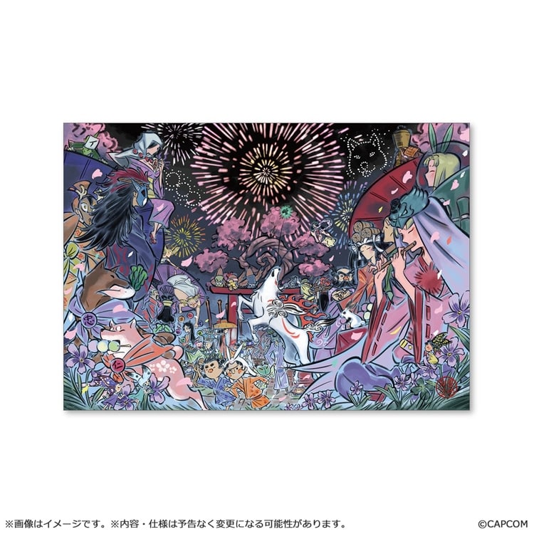 Okami 20th Anniversary - Mari Shimazaki Illustation A B2 Poster [Pre-Order Sep 2026]