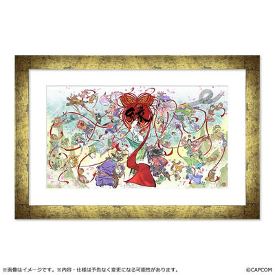 Okami 20th Anniversary Art - Framed Character Fine Graph [Pre-Order Sep 2026]