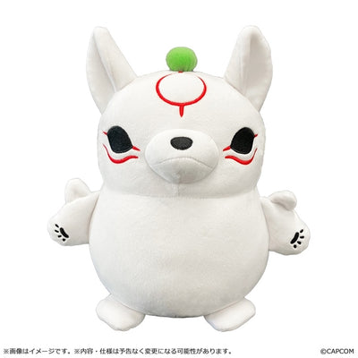 Okami 20th Anniversary Mochi Kawa Plush - Amaterasu [Pre-Order Sep 2026]