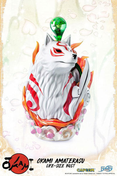 Okami 1/1 Scale Life Size Bust - Amaterasu [Pre-Order May 26 2026]