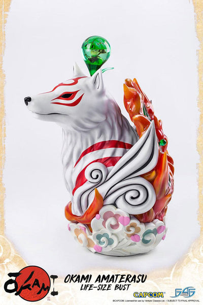 Okami 1/1 Scale Life Size Bust - Amaterasu [Pre-Order May 26 2026]