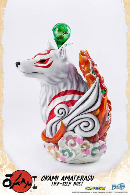 Okami 1/1 Scale Life Size Bust - Amaterasu [Pre-Order May 26 2026]