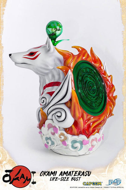 Okami 1/1 Scale Life Size Bust - Amaterasu [Pre-Order May 26 2026]