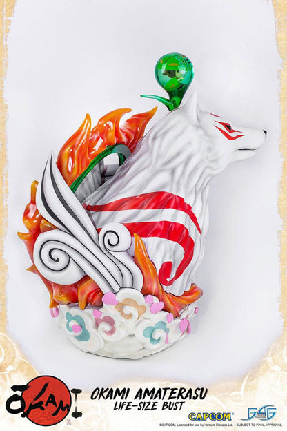 Okami 1/1 Scale Life Size Bust - Amaterasu [Pre-Order May 26 2026]
