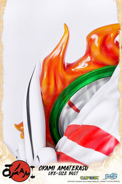 Okami 1/1 Scale Life Size Bust - Amaterasu [Pre-Order May 26 2026]