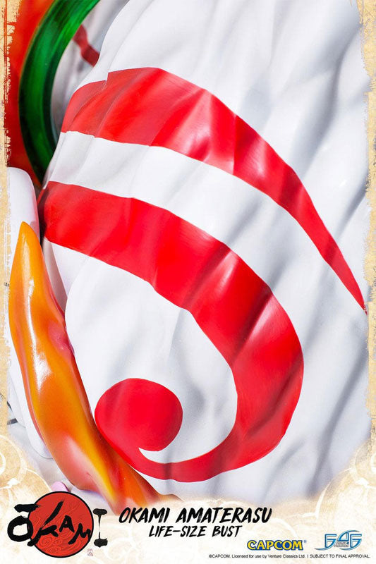 Okami 1/1 Scale Life Size Bust - Amaterasu [Pre-Order May 26 2026]