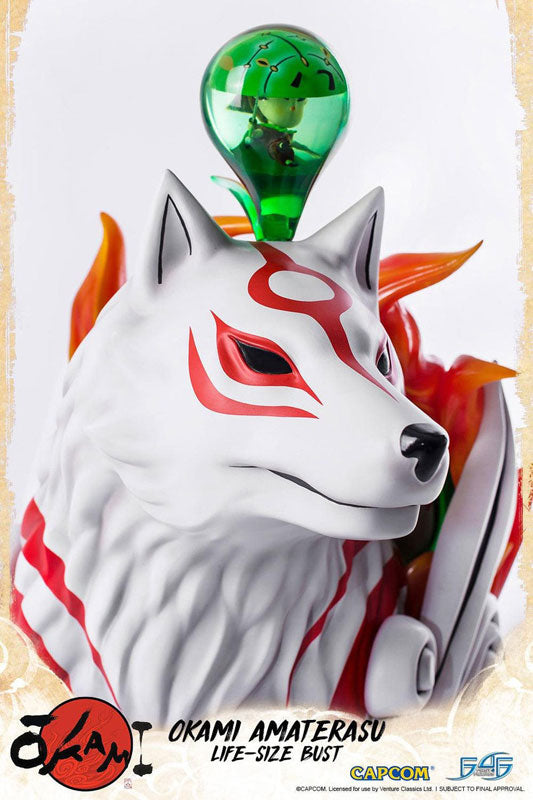 Okami 1/1 Scale Life Size Bust - Amaterasu [Pre-Order May 26 2026]