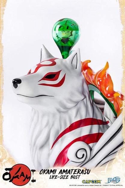 Okami 1/1 Scale Life Size Bust - Amaterasu [Pre-Order May 26 2026]