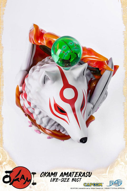 Okami 1/1 Scale Life Size Bust - Amaterasu [Pre-Order May 26 2026]