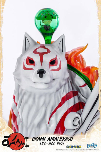 Okami 1/1 Scale Life Size Bust - Amaterasu [Pre-Order May 26 2026]