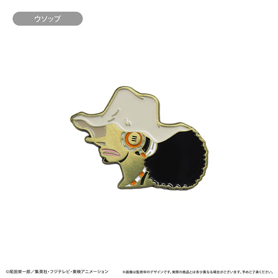 One Piece - Silhouette Pins Vol. 1 (4 Types) [Pre-Order Sep 2026]