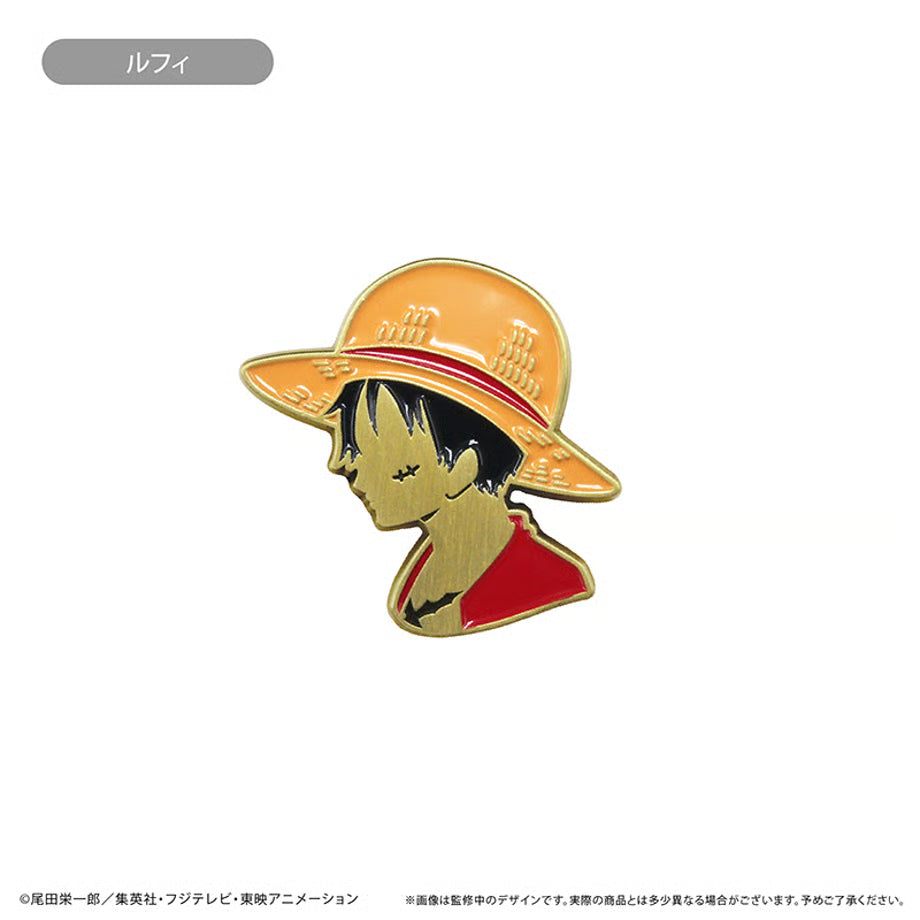One Piece - Silhouette Pins Vol. 1 (4 Types) [Pre-Order Sep 2026]