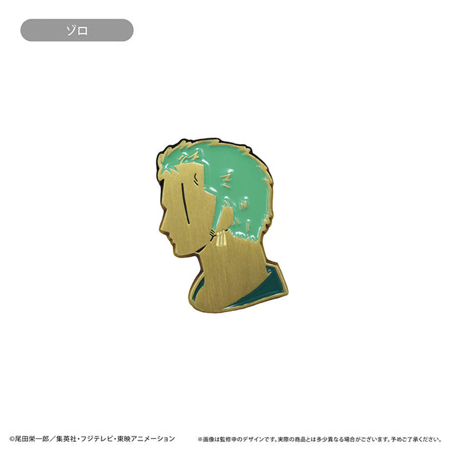 One Piece - Silhouette Pins Vol. 1 (4 Types) [Pre-Order Sep 2026]