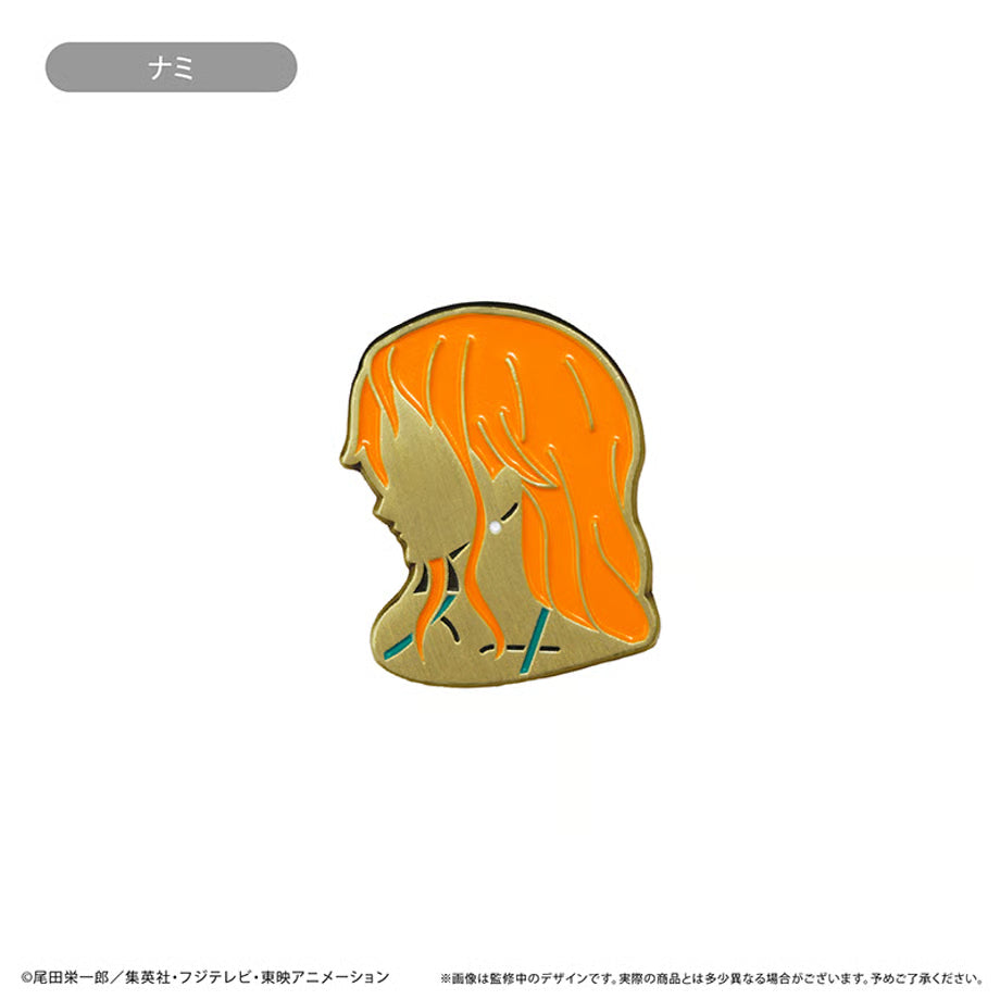 One Piece - Silhouette Pins Vol. 1 (4 Types) [Pre-Order Sep 2026]