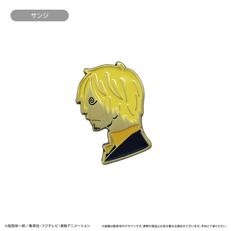 One Piece - Silhouette Pins Vol. 2 (4 Types) [Pre-Order Sep 2026]