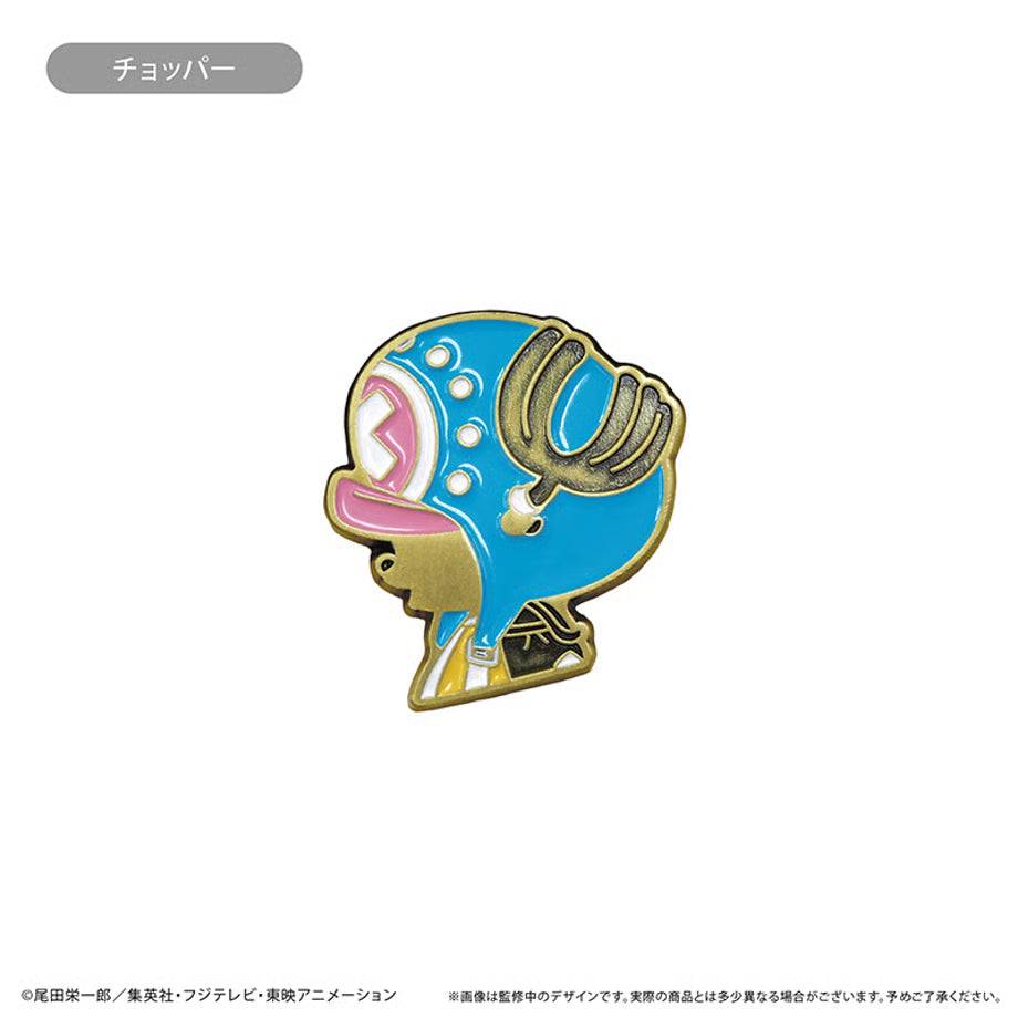 One Piece - Silhouette Pins Vol. 2 (4 Types) [Pre-Order Sep 2026]