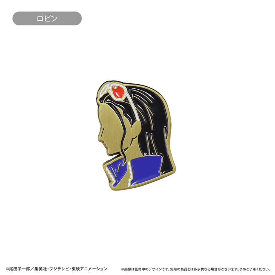 One Piece - Silhouette Pins Vol. 2 (4 Types) [Pre-Order Sep 2026]